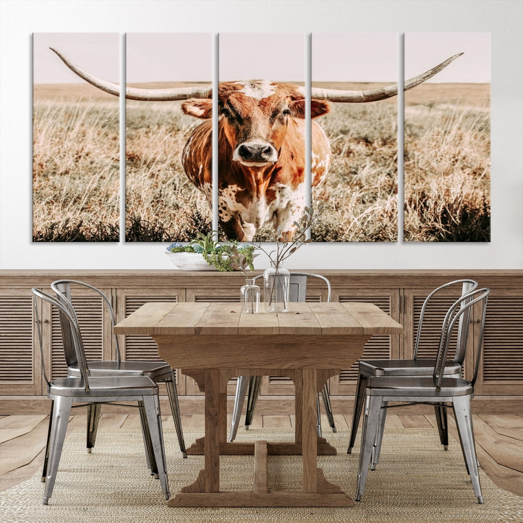 Cow Wall Art Canvas Print