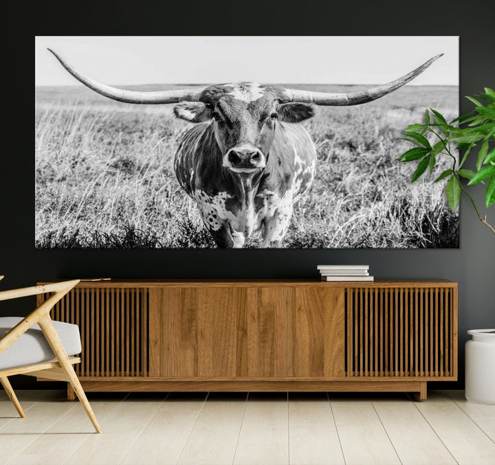 Cow Wall Art Canvas Print