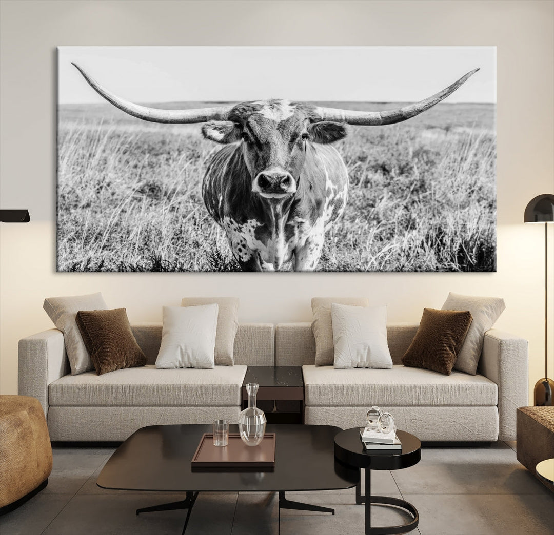 Cow Wall Art Canvas Print