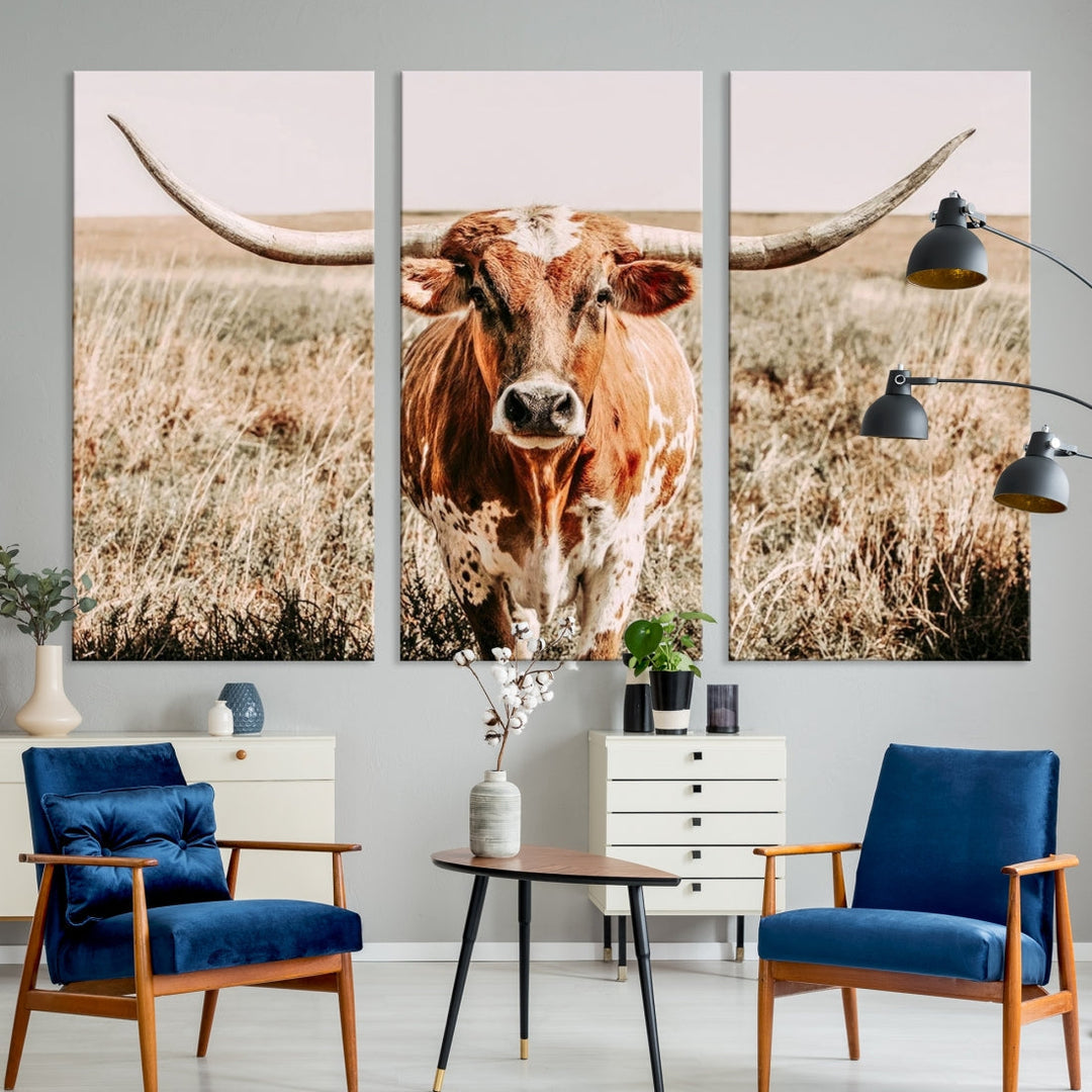 Cow Wall Art Canvas Print