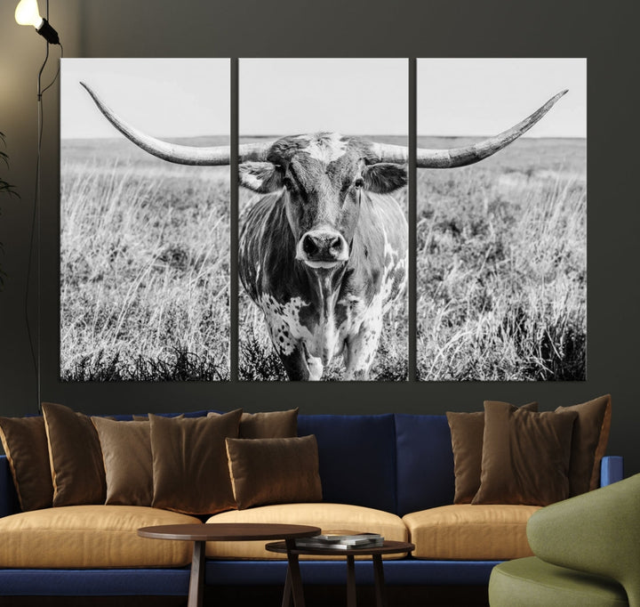 Cow Wall Art Canvas Print