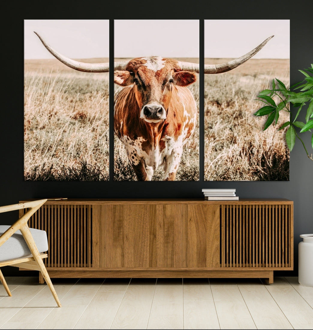 Cow Wall Art Canvas Print