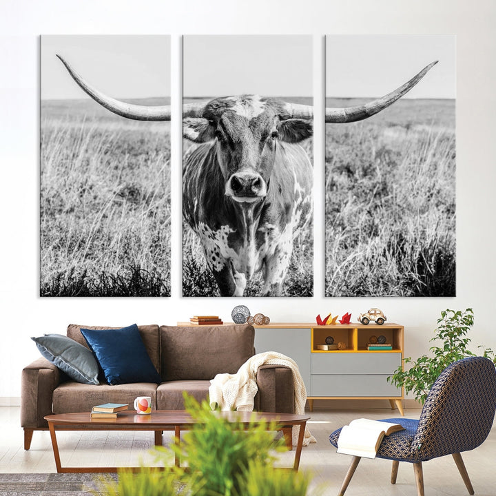 Cow Wall Art Canvas Print