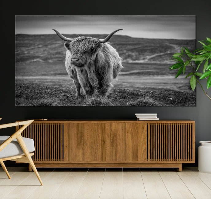 Cow Wall Art Large Wall Art Canvas Print