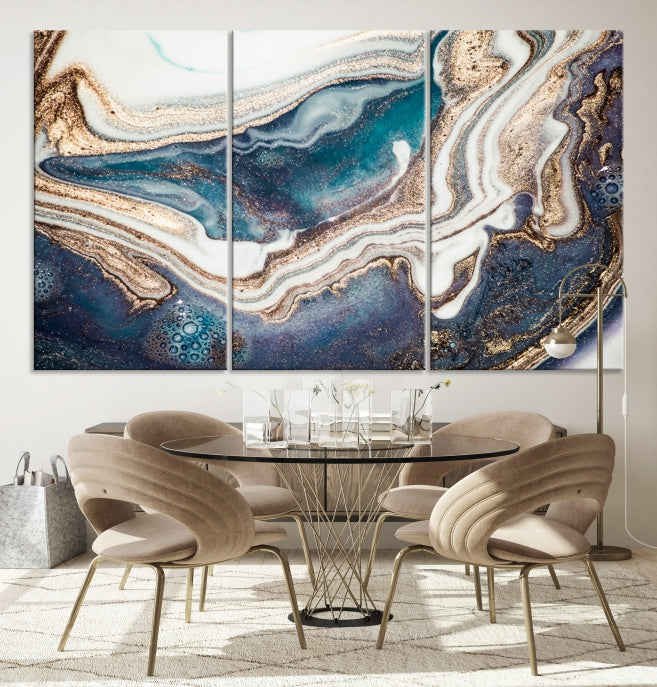 Extra Large Abstract Canvas Wall Art Print Modern Painting