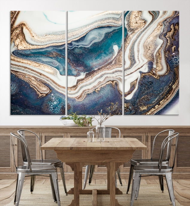 Extra Large Abstract Canvas Wall Art Print Modern Painting