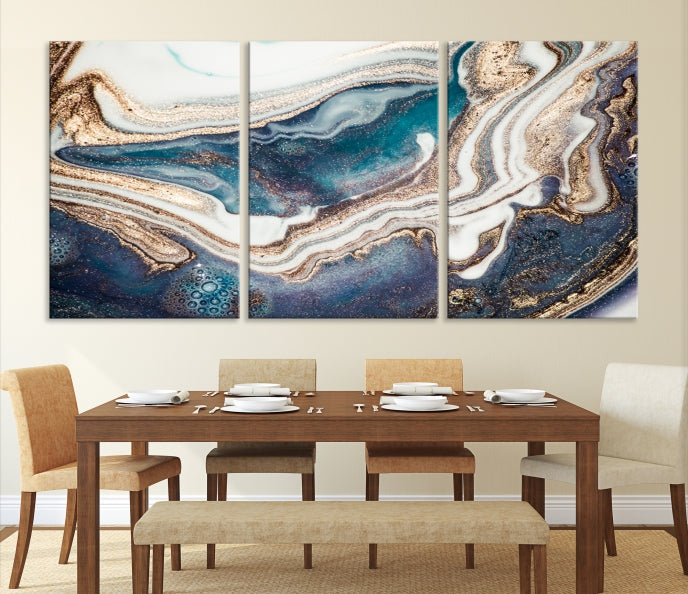 Extra Large Abstract Canvas Wall Art Print Modern Painting