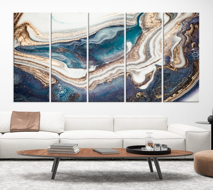 Extra Large Abstract Canvas Wall Art Print Modern Painting