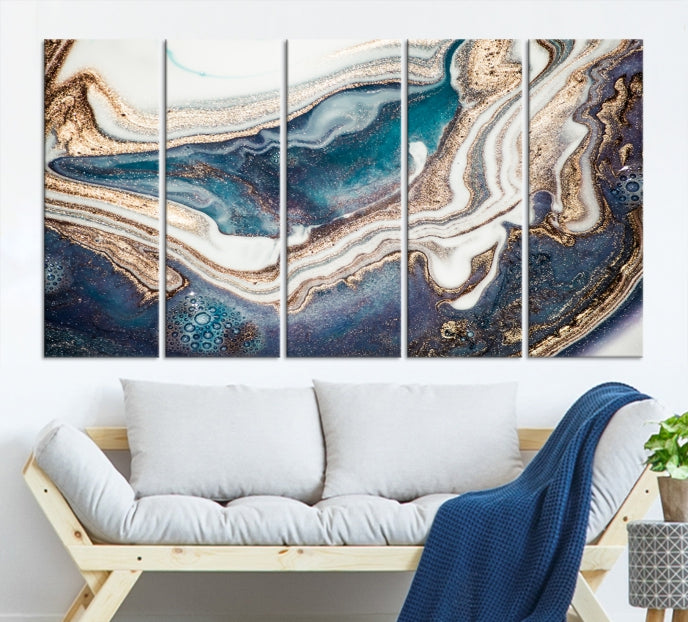 Extra Large Abstract Canvas Wall Art Print Modern Painting