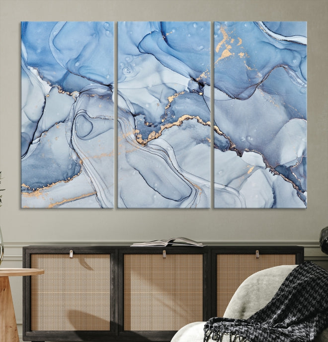 Extra Large Abstract Painting Printed on Premium Giclee Canvas Wall Art