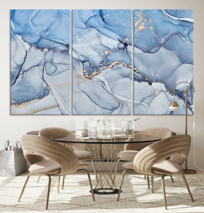 Extra Large Abstract Painting Printed on Premium Giclee Canvas Wall Art