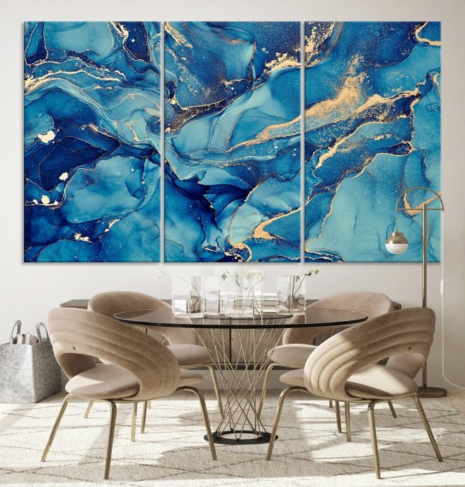 Extra Large Modern Abstract Canvas Wall Art Print