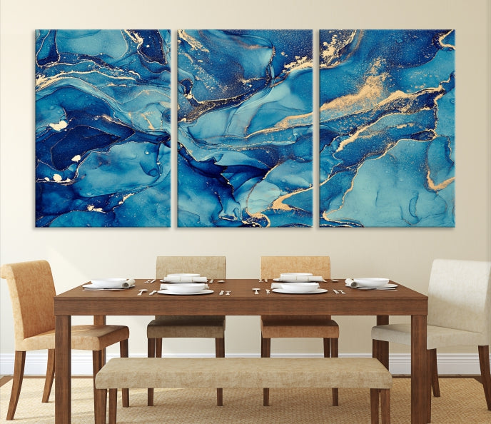 Extra Large Modern Abstract Canvas Wall Art Print