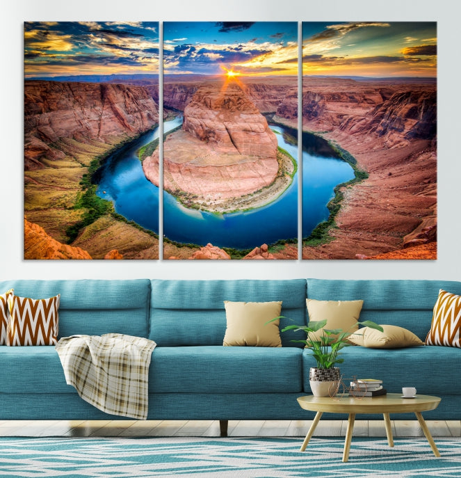 Grand Canyon Landscape Picture on Canvas Giclee Extra Large Wall Art Print