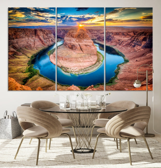 Grand Canyon Landscape Picture on Canvas Giclee Extra Large Wall Art Print