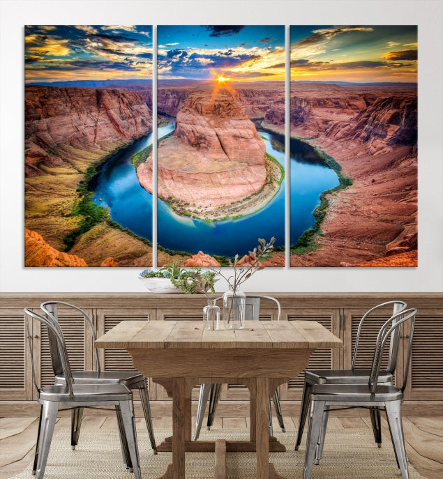 Grand Canyon Landscape Picture on Canvas Giclee Extra Large Wall Art Print