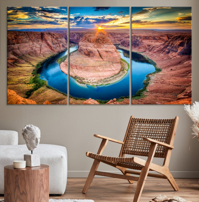 Grand Canyon Landscape Picture on Canvas Giclee Extra Large Wall Art Print