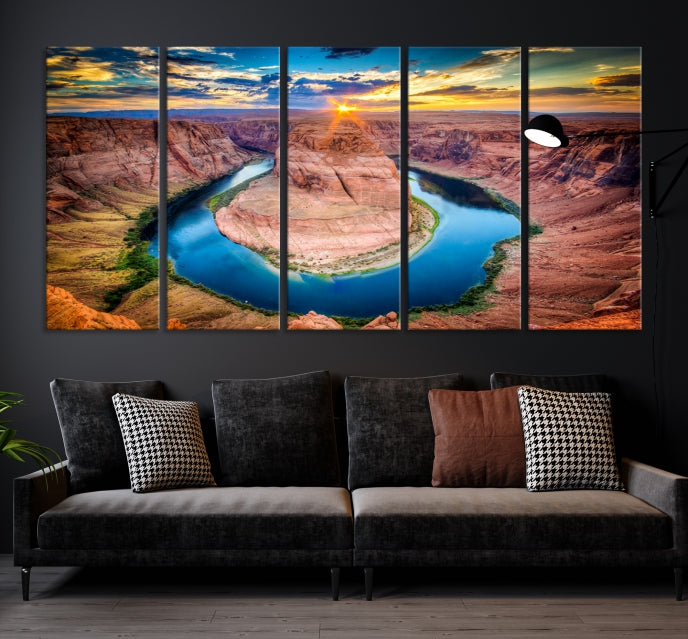 Grand Canyon Landscape Picture on Canvas Giclee Extra Large Wall Art Print