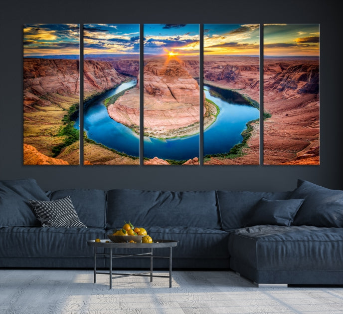 Grand Canyon Landscape Picture on Canvas Giclee Extra Large Wall Art Print