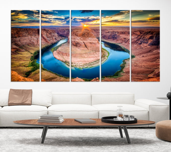 Grand Canyon Landscape Picture on Canvas Giclee Extra Large Wall Art Print