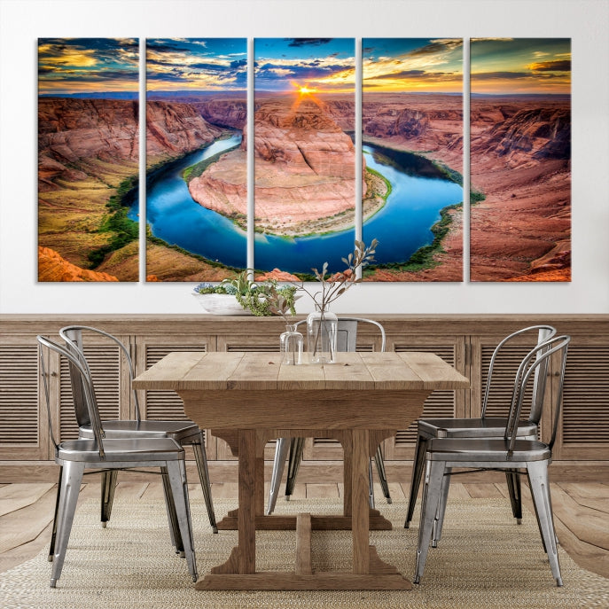 Grand Canyon Landscape Picture on Canvas Giclee Extra Large Wall Art Print