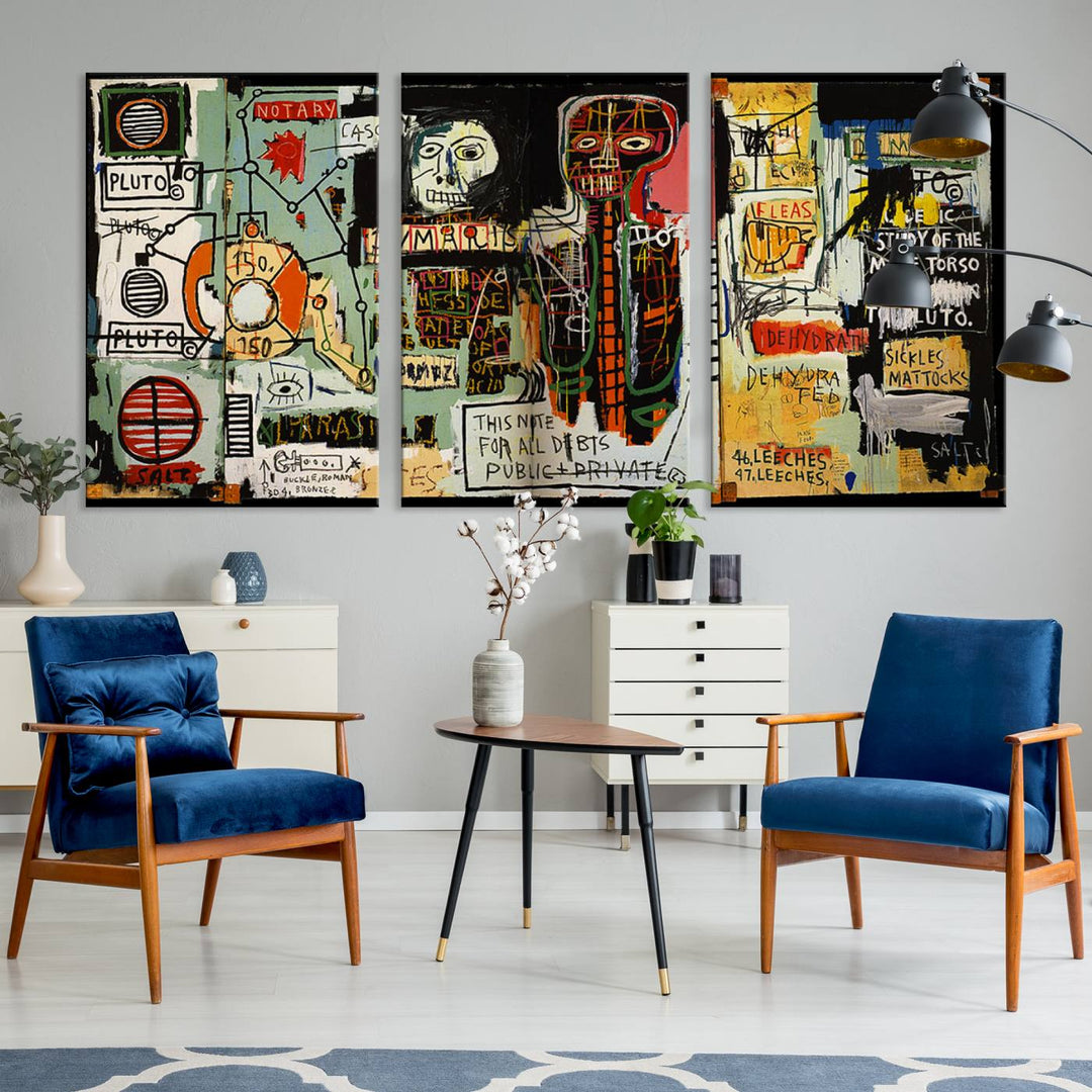 Jean-Michel Basquiat Wall Art Canvas Print