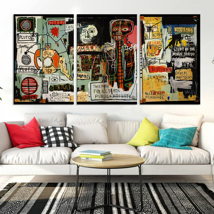 Jean-Michel Basquiat Wall Art Canvas Print