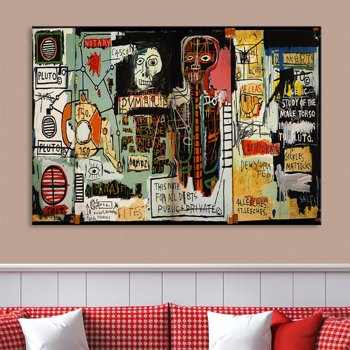 Jean-Michel Basquiat Wall Art Canvas Print