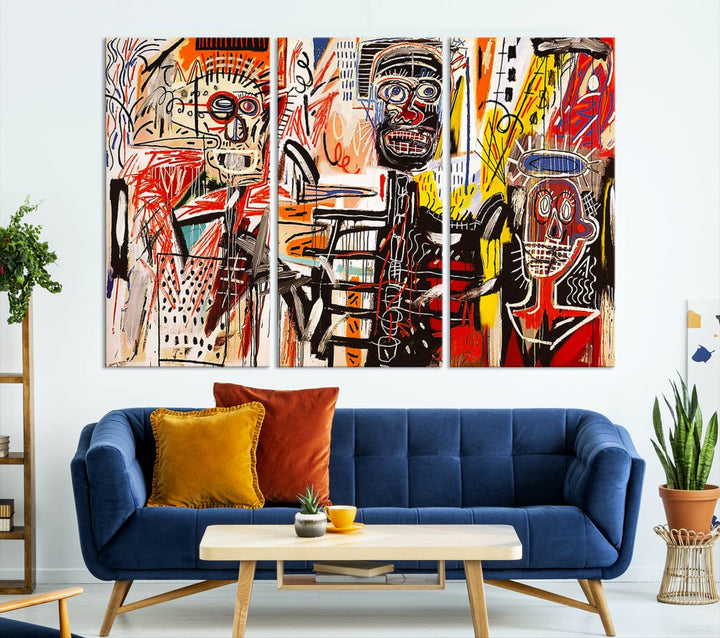 Jean-Michel Basquiat Wall Arts Print