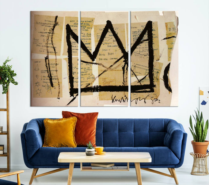 Jean-Michel Basquiat Wall Arts Print