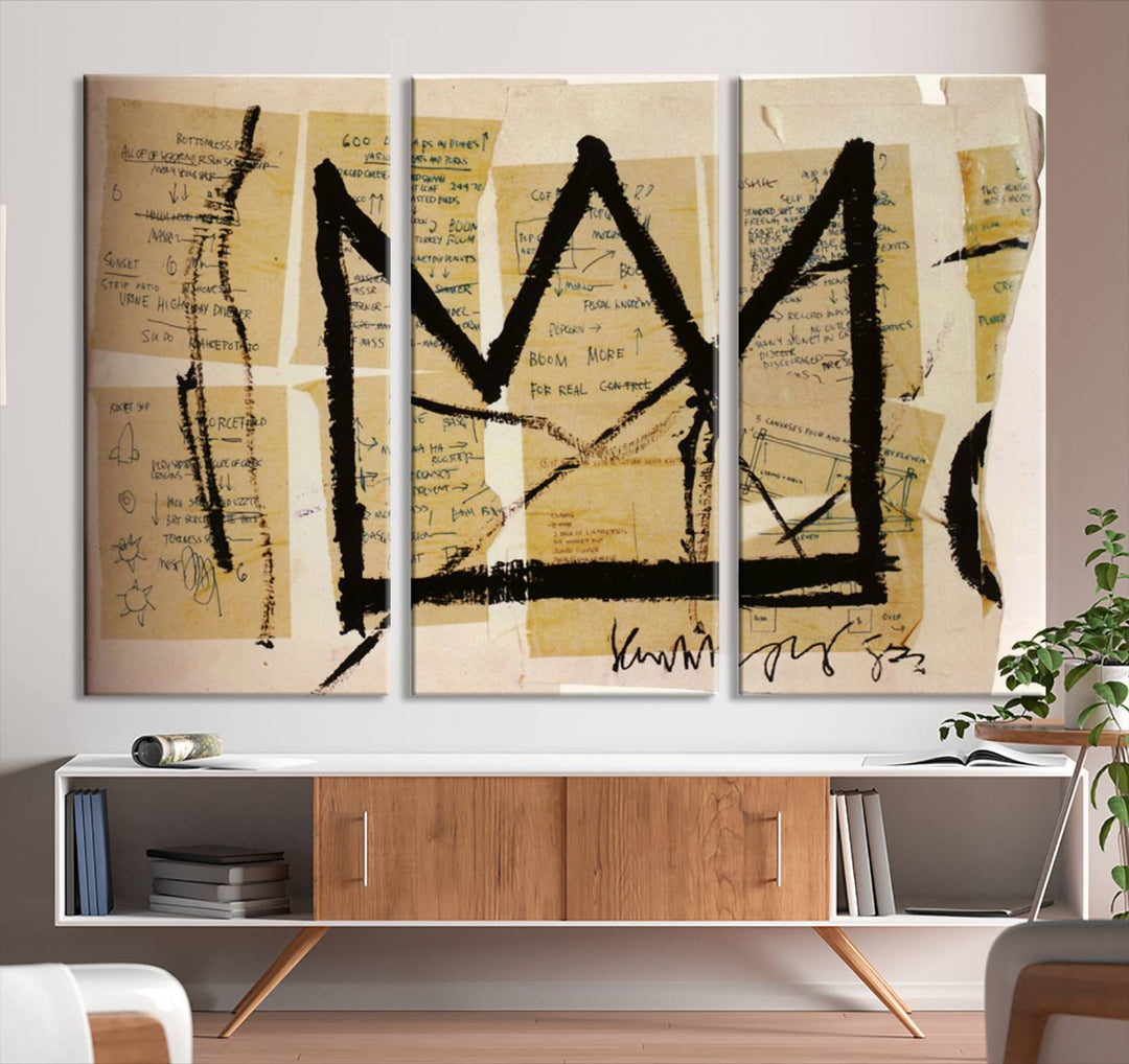 Jean-Michel Basquiat Wall Arts Print