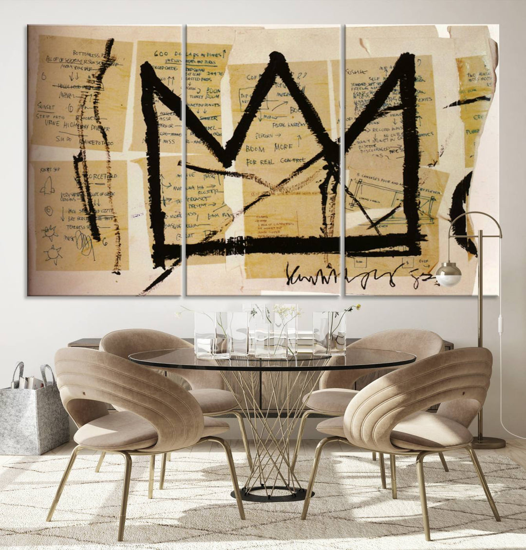 Jean-Michel Basquiat Wall Arts Print