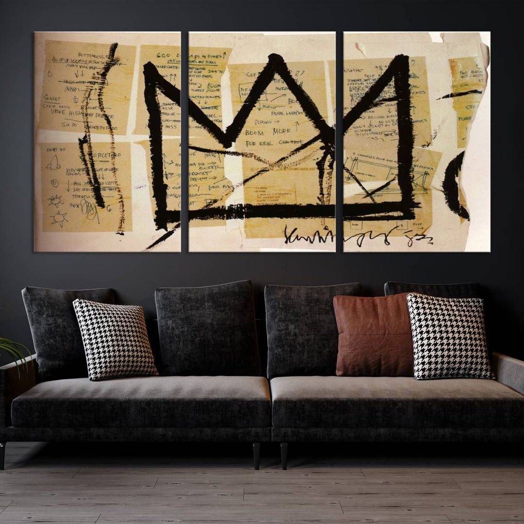 Jean-Michel Basquiat Wall Arts Print