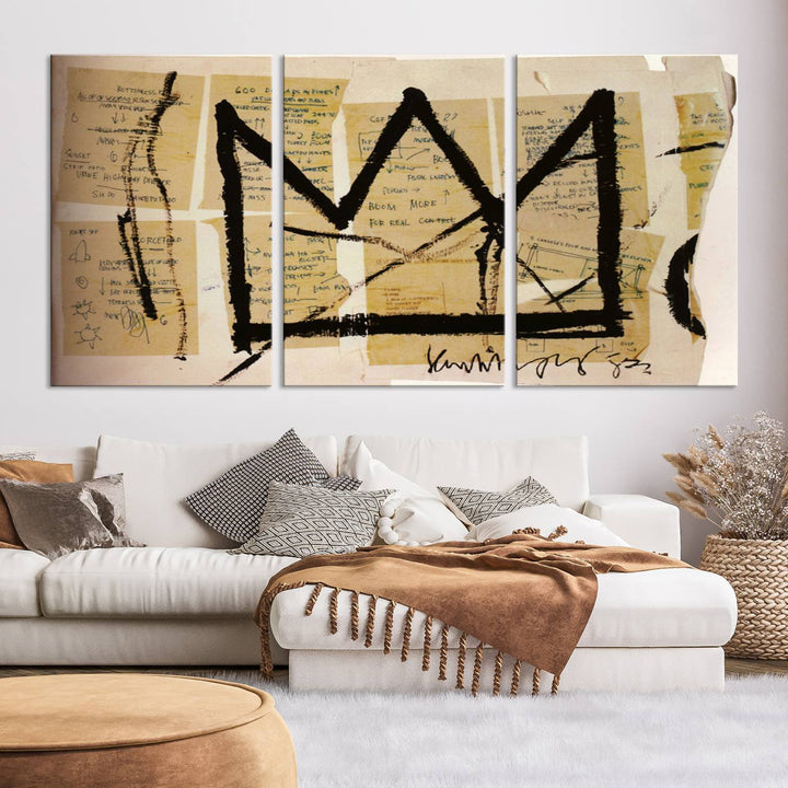 Jean-Michel Basquiat Wall Arts Print