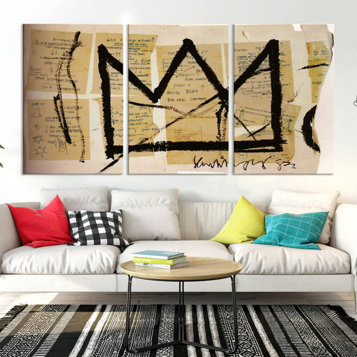 Jean-Michel Basquiat Wall Arts Print