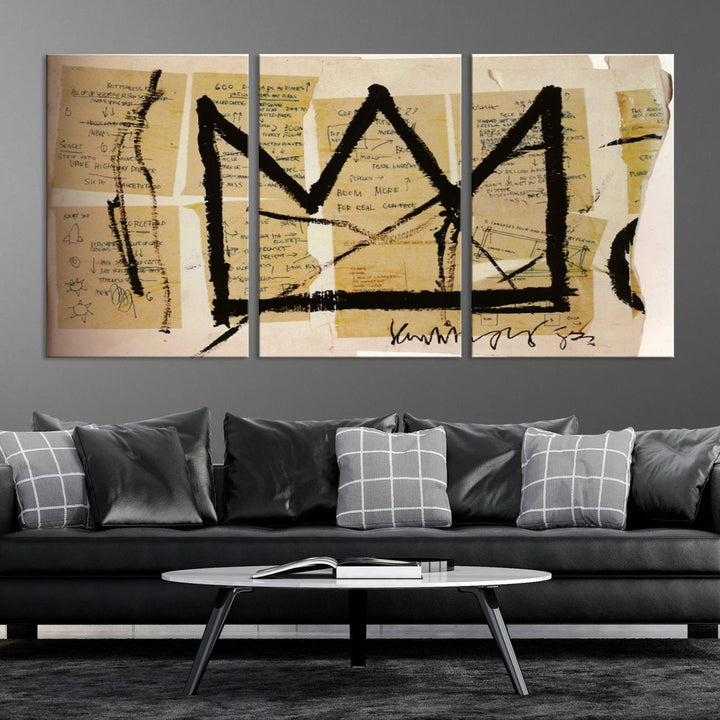 Jean-Michel Basquiat Wall Arts Print