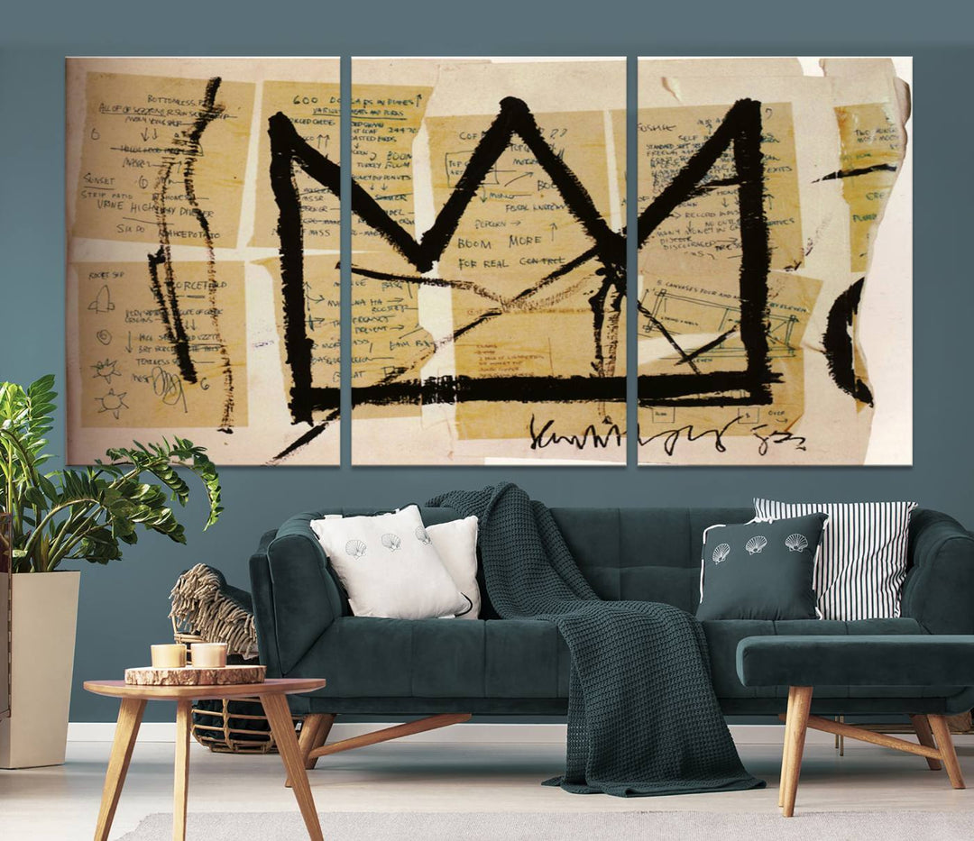 Jean-Michel Basquiat Wall Arts Print