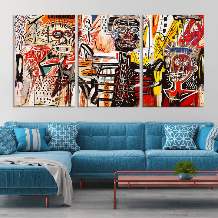 Jean-Michel Basquiat Wall Arts Print