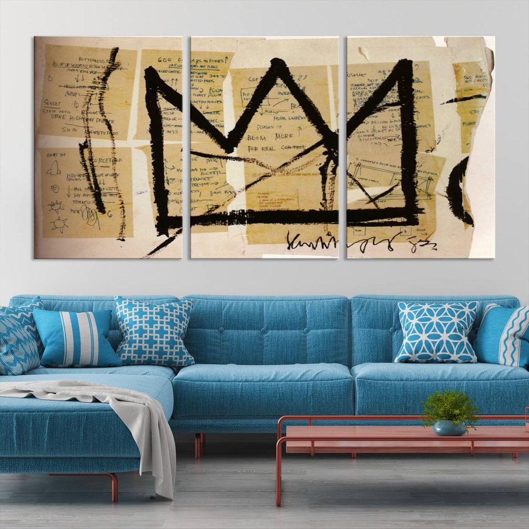 Jean-Michel Basquiat Wall Arts Print