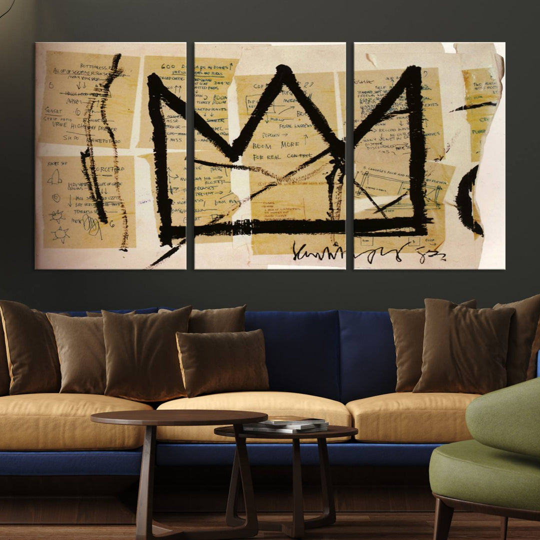 Jean-Michel Basquiat Wall Arts Print