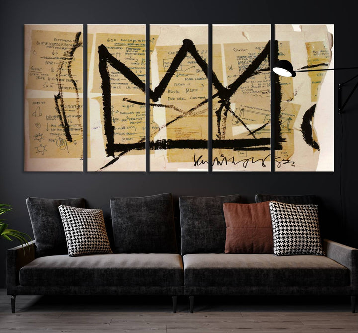 Jean-Michel Basquiat Wall Arts Print