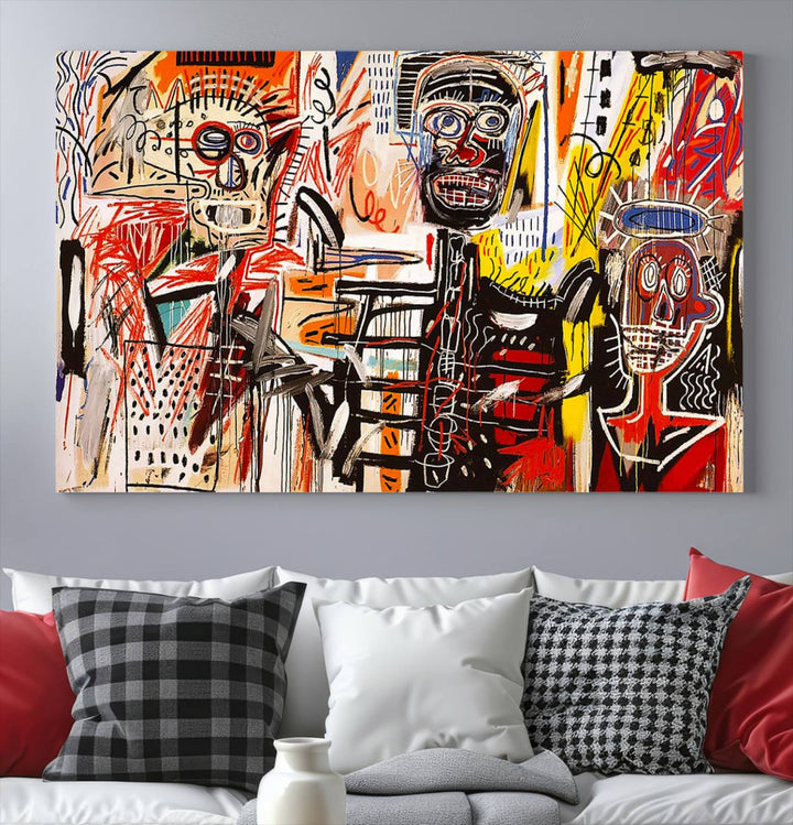 Jean-Michel Basquiat Wall Arts Print