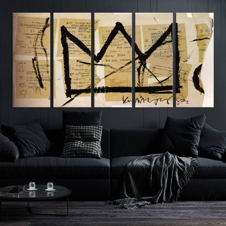 Jean-Michel Basquiat Wall Arts Print