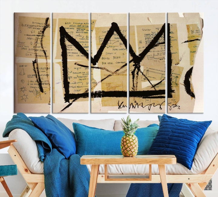 Jean-Michel Basquiat Wall Arts Print