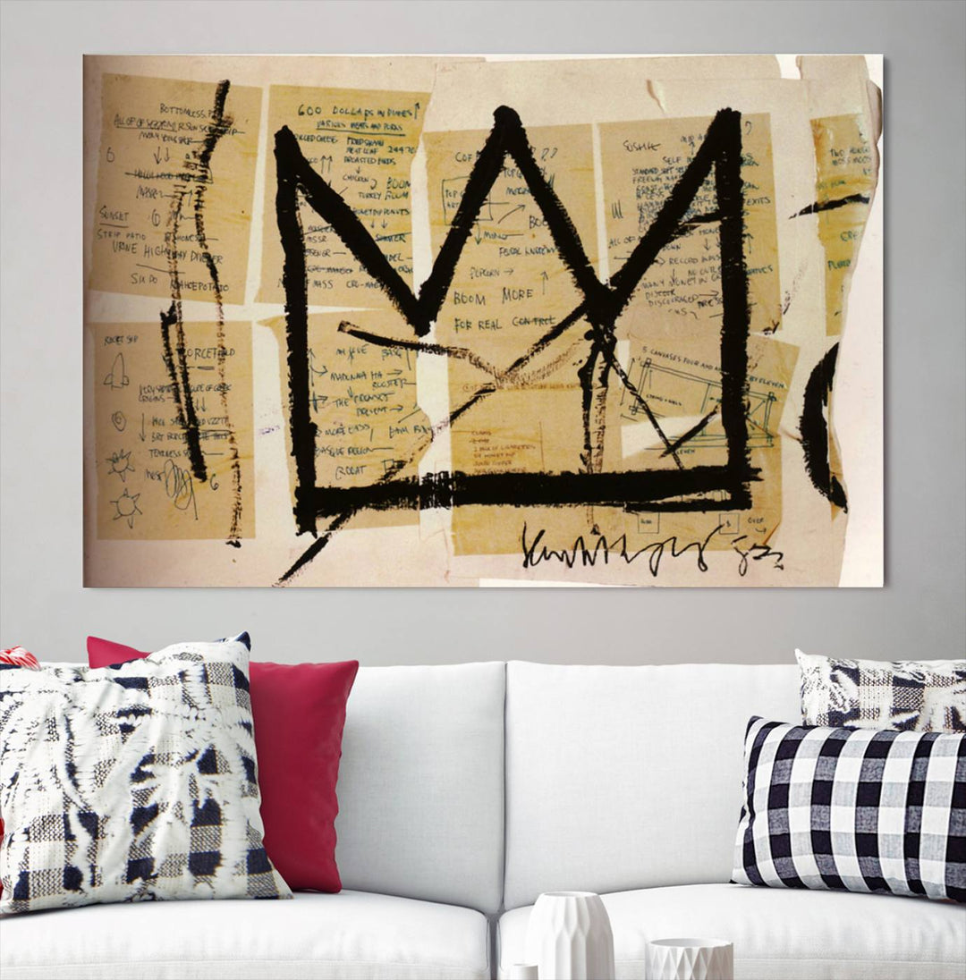 Jean-Michel Basquiat Wall Arts Print