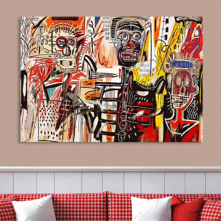 Jean-Michel Basquiat Wall Arts Print