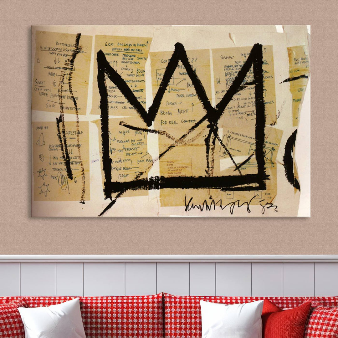 Jean-Michel Basquiat Wall Arts Print