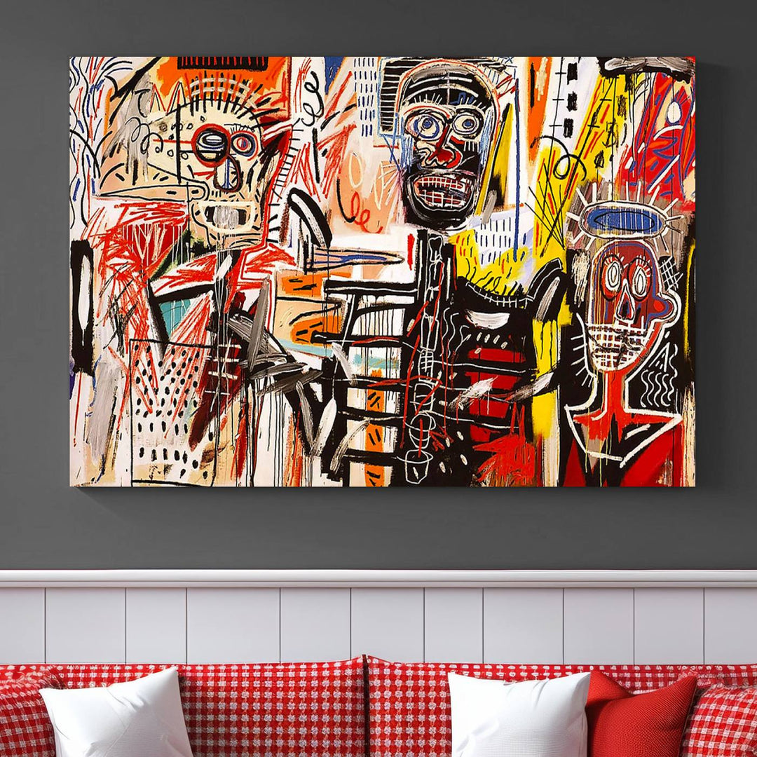 Jean-Michel Basquiat Wall Arts Print