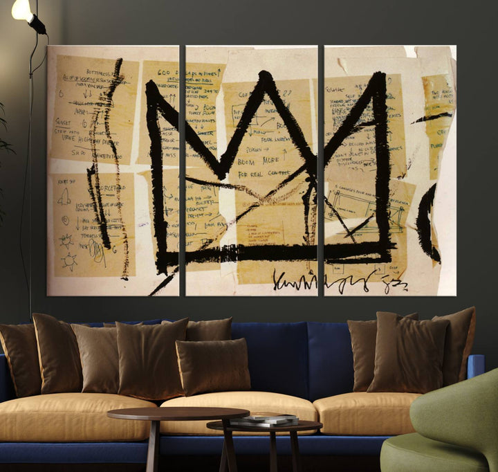 Jean-Michel Basquiat Wall Arts Print