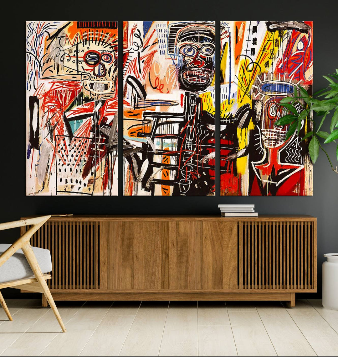 Jean-Michel Basquiat Wall Arts Print